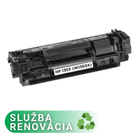 HP 135X (W1350X) black - služba renovácia